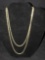 14K Gold Rope Chain 18.8 Grams