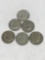 1960s Kennedy Half Dollar Coins 6 Units