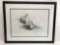 Caroline Taylor Pencil Etching Framed Nude Women