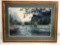 Kenneth Framed Signed Print Forest River