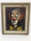 Framed Painting Hobo Clown Franca