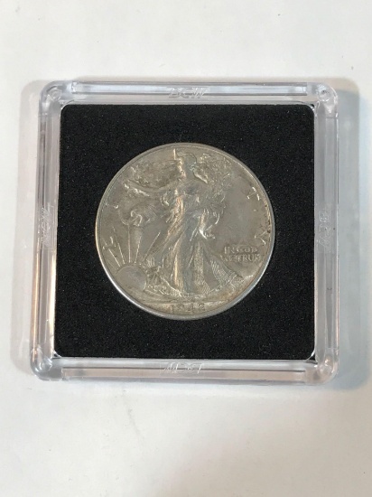 1942-D Walking Liberty Half Dollar