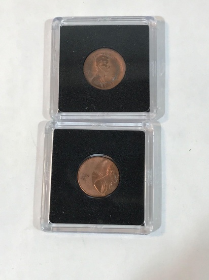 Mis-struck Die Error Lincoln Cent 2 Units