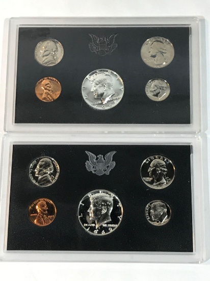 1968-S 1969-S Proof Sets 2 Units