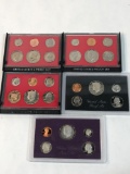 1980 1981 1982 1983 1984 Proof Sets 5 Units