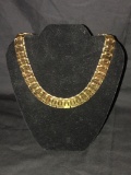 18K Gold Napier Necklace 86 Grams