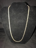 .925 Silver Necklace 13.5 Grams