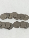 1970s-1990s Kennedy Half Dollar Coins 14 Units