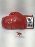 Oscar De La Hoya Signed Boxing Glove PAAS COA