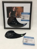 Kenny Chesney Keith Urban Signed Guitar Guards COA