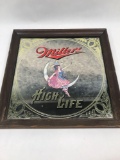 1979 Miller High Life Beer Mirror