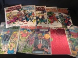 10 Vintage Comics Marvel Universe Avengers