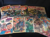 10 Vintage Comics Superman Sgt. Rock Army