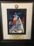 Nolan Ryan Signed Frame Photo