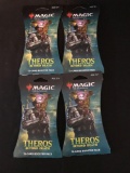 2020 Magic The Gathering Theros Unopened Booster Pack 4 Units