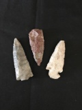 Vintage Indian Arrowhead 3 Units