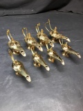 Brass Genie Lamps 8 Units