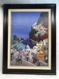 Maher Morcos Framed Art Coastline