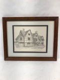 Anthony John Signed Framed Art Halls Croft