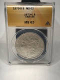 1879-O VAM-33 MS62 Morgan Silver Dollar