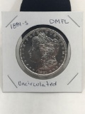 1881-S DMPL Uncirculated Morgan Silver Dollar