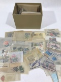 Box Full of Loose Foreign Stamps 1000s