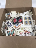 Box Full of Loose Foreign Stamps