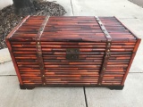 Bamboo Wood Trunk Chest