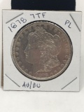 1878 7TF PL AU/BU Morgan Silver Dollar