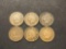 1893, 1897, 1898, 1899, 1900 One Cent Coins