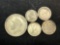 5 Foreign Silver Coin Lot