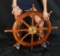 Wood Ships Wheel US Navy Retirement Gift
