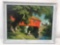 Paul Detlefsen Framed Print on Canvas Covered Bridge