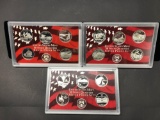 United States Mint 50 State Quarters Silver Proof Sets 2005 2006 2007 3 Units
