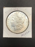 1900 P Frosty White Unc Morgan Silver Dollar