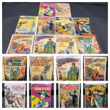 10 Comics, Superman, Donald Duck, Tarzan, 15-25 Cents