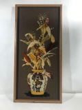 Framed Stitching Native American Art