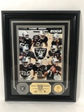 2002 Oakland Raiders Numbered Framed Set