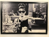 Audrey Hepburn Framed Art on Board