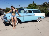 Restored 1956 Belair Nomad 2 Door Station Wagon Car Show Winner