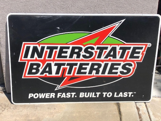 Interstate Batteries sign