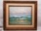 Karl Neumann Framed Painting Beach