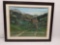 Ruth Hanson Framed Painting Cabin