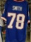 Bruce Smith Signed Football Jersey COA