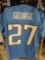 Eddie George Signed Football Jersey COA