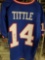 Y. A. Tittle Signed Football Jersey COA