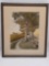 Vintage Signed Lithograph A Winding Path