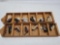 Vintage Wood Mini Duck Decoys 12 Units