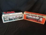 Lionel Train Red Wing Shoes Truck Trailer 2 Units