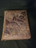 1800s Holy Bible Leather Bound